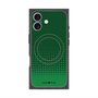 プレミアムスクエアケース with MagSafe［ Dot Gradation - Green ］