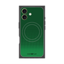 プレミアムスクエアケース with MagSafe［ Dot Gradation - Green ］