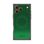 プレミアムスクエアケース with MagSafe［ Dot Gradation - Green ］