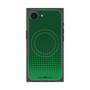 プレミアムスクエアケース with MagSafe［ Dot Gradation - Green ］