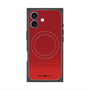 プレミアムスクエアケース with MagSafe［ Dot Gradation - Red ］