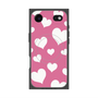プレミアムスクエアケース with MagSafe［ Dot Hearts - Pink ］