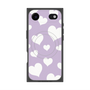 プレミアムスクエアケース with MagSafe［ Dot Hearts - Purple ］