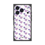 プレミアムスクエアケース with MagSafe［ Stripe Hearts - Purple ］