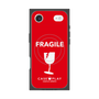 プレミアムスクエアケース with MagSafe［ FRAGILE - Red ］