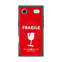 プレミアムスクエアケース with MagSafe［ FRAGILE - Red ］