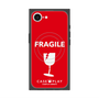 プレミアムスクエアケース with MagSafe［ FRAGILE - Red ］
