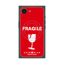 プレミアムスクエアケース with MagSafe［ FRAGILE - Red ］