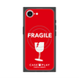 プレミアムスクエアケース with MagSafe［ FRAGILE - Red ］