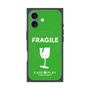 プレミアムスクエアケース with MagSafe［ FRAGILE - Green ］