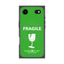 プレミアムスクエアケース with MagSafe［ FRAGILE - Green ］