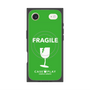 プレミアムスクエアケース with MagSafe［ FRAGILE - Green ］