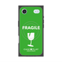 プレミアムスクエアケース with MagSafe［ FRAGILE - Green ］
