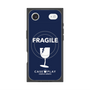 プレミアムスクエアケース with MagSafe［ FRAGILE - Navy ］