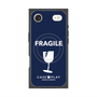 プレミアムスクエアケース with MagSafe［ FRAGILE - Navy ］