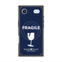 プレミアムスクエアケース with MagSafe［ FRAGILE - Navy ］