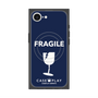 プレミアムスクエアケース with MagSafe［ FRAGILE - Navy ］