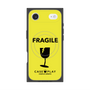 プレミアムスクエアケース with MagSafe［ FRAGILE - Yellow ］