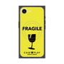 プレミアムスクエアケース with MagSafe［ FRAGILE - Yellow ］