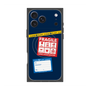 プレミアムスクエアケース with MagSafe［ FRAGILE Stickers - Navy ］