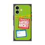 プレミアムスクエアケース with MagSafe［ FRAGILE Stickers - Green ］