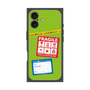 プレミアムスクエアケース with MagSafe［ FRAGILE Stickers - Green ］