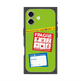 プレミアムスクエアケース with MagSafe［ FRAGILE Stickers - Green ］