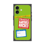 プレミアムスクエアケース with MagSafe［ FRAGILE Stickers - Green ］