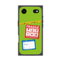 プレミアムスクエアケース with MagSafe［ FRAGILE Stickers - Green ］