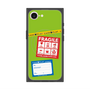 プレミアムスクエアケース with MagSafe［ FRAGILE Stickers - Green ］