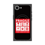 プレミアムスクエアケース with MagSafe［ FRAGILE Sticker - Black ］
