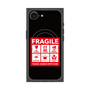 プレミアムスクエアケース with MagSafe［ FRAGILE Sticker - Black ］