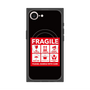プレミアムスクエアケース with MagSafe［ FRAGILE Sticker - Black ］