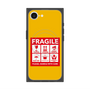 プレミアムスクエアケース with MagSafe［ FRAGILE Sticker - Yellow ］