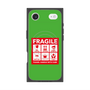 プレミアムスクエアケース with MagSafe［ FRAGILE Sticker - Green ］