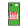プレミアムスクエアケース with MagSafe［ FRAGILE Sticker - Green ］