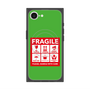 プレミアムスクエアケース with MagSafe［ FRAGILE Sticker - Green ］