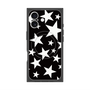 プレミアムスクエアケース with MagSafe［ Stars - Black ］