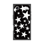 プレミアムスクエアケース with MagSafe［ Stars - Black ］