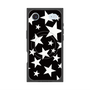 プレミアムスクエアケース with MagSafe［ Stars - Black ］