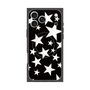 プレミアムスクエアケース with MagSafe［ Stars - Black ］
