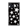 プレミアムスクエアケース with MagSafe［ Stars - Black ］
