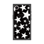 プレミアムスクエアケース with MagSafe［ Stars - Black ］