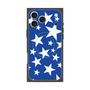 プレミアムスクエアケース with MagSafe［ Stars - Blue ］