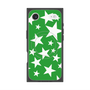 プレミアムスクエアケース with MagSafe［ Stars - Green ］