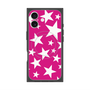 プレミアムスクエアケース with MagSafe［ Stars - Pink ］