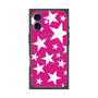 プレミアムスクエアケース with MagSafe［ Stars - Pink ］