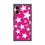 プレミアムスクエアケース with MagSafe［ Stars - Pink ］