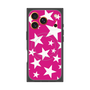 プレミアムスクエアケース with MagSafe［ Stars - Pink ］