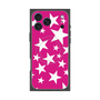 プレミアムスクエアケース with MagSafe［ Stars - Pink ］